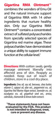 Gigartina Red Marine Algae Ointment